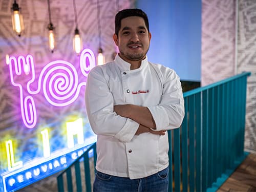 Chef Orlando Baldeón